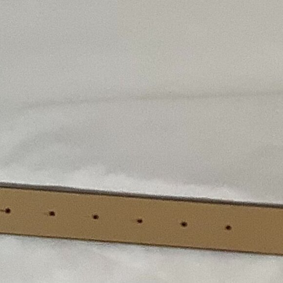 LEOPARD PRINT STYLISH COWHIDE BELT GOLD BUCKLE- WAIST 39.5 INCHES - Picture 5 of 6